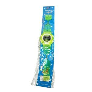Children's Lime Green Jelly Watch - Electronic Digital LCD Waterproof